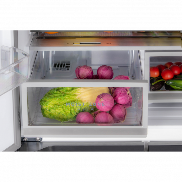 Холодильник HIBERG RFQ-600DX NFGB Inverter