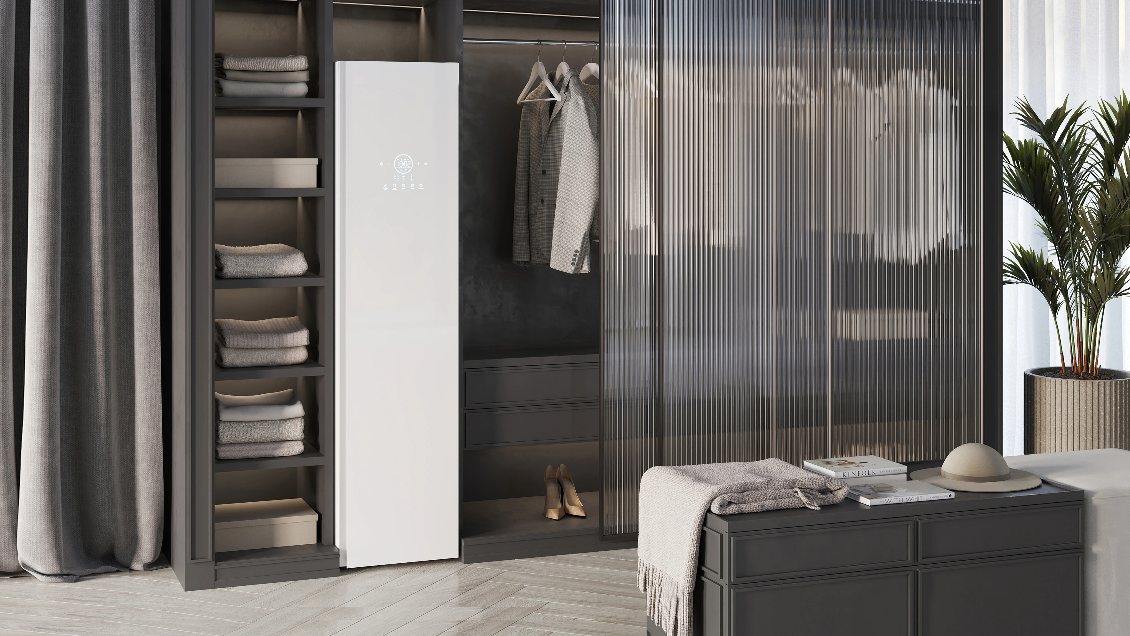 Паровой шкаф HIBERG SD 4GW