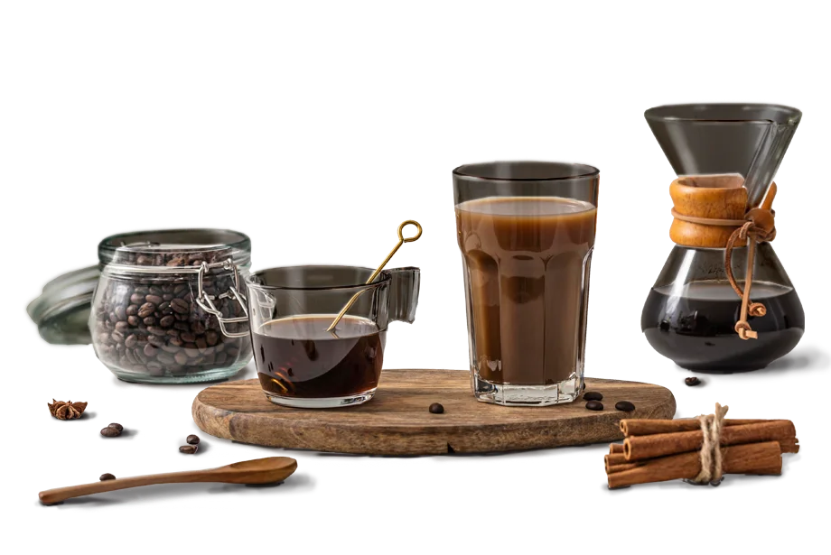 Встраиваемая кофемашина HIBERG PROFF-KP Ice с эмоцией 2