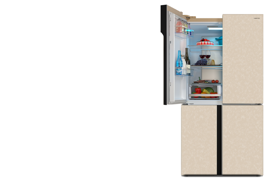 Холодильник HIBERG RFQ-500DX NFYm Inverter