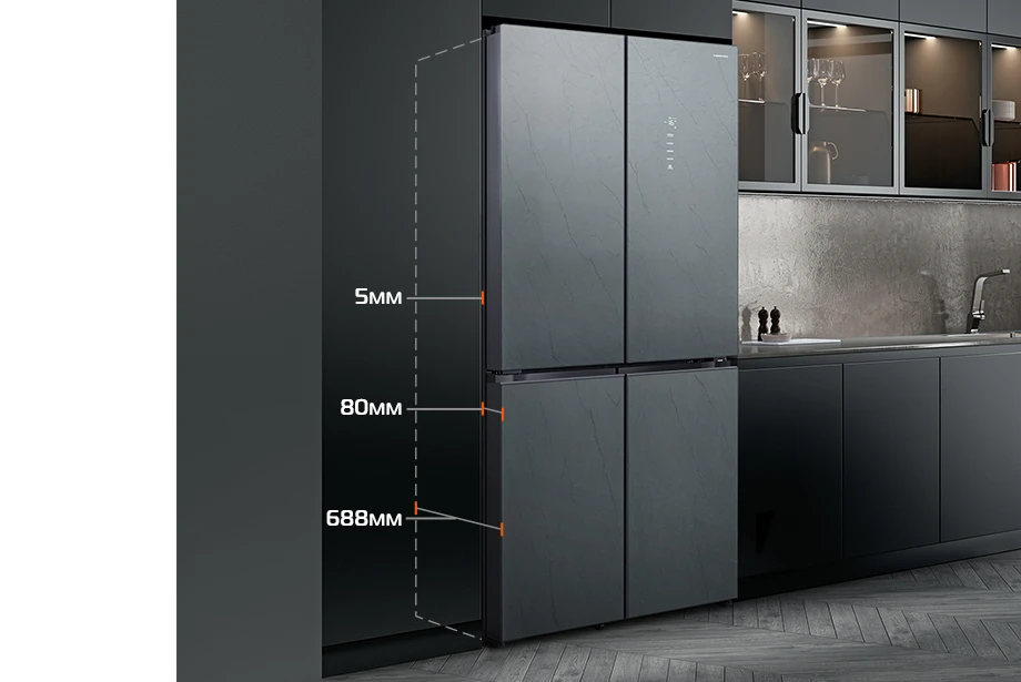 Холодильник HIBERG RFQ 610G GS Inverter