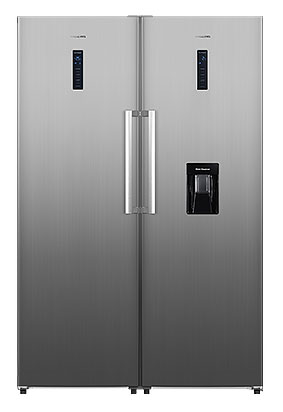 

Холодильник SBS HIBERG RF 40DD NFS + Морозильник HIBERG FR 40DX NFS