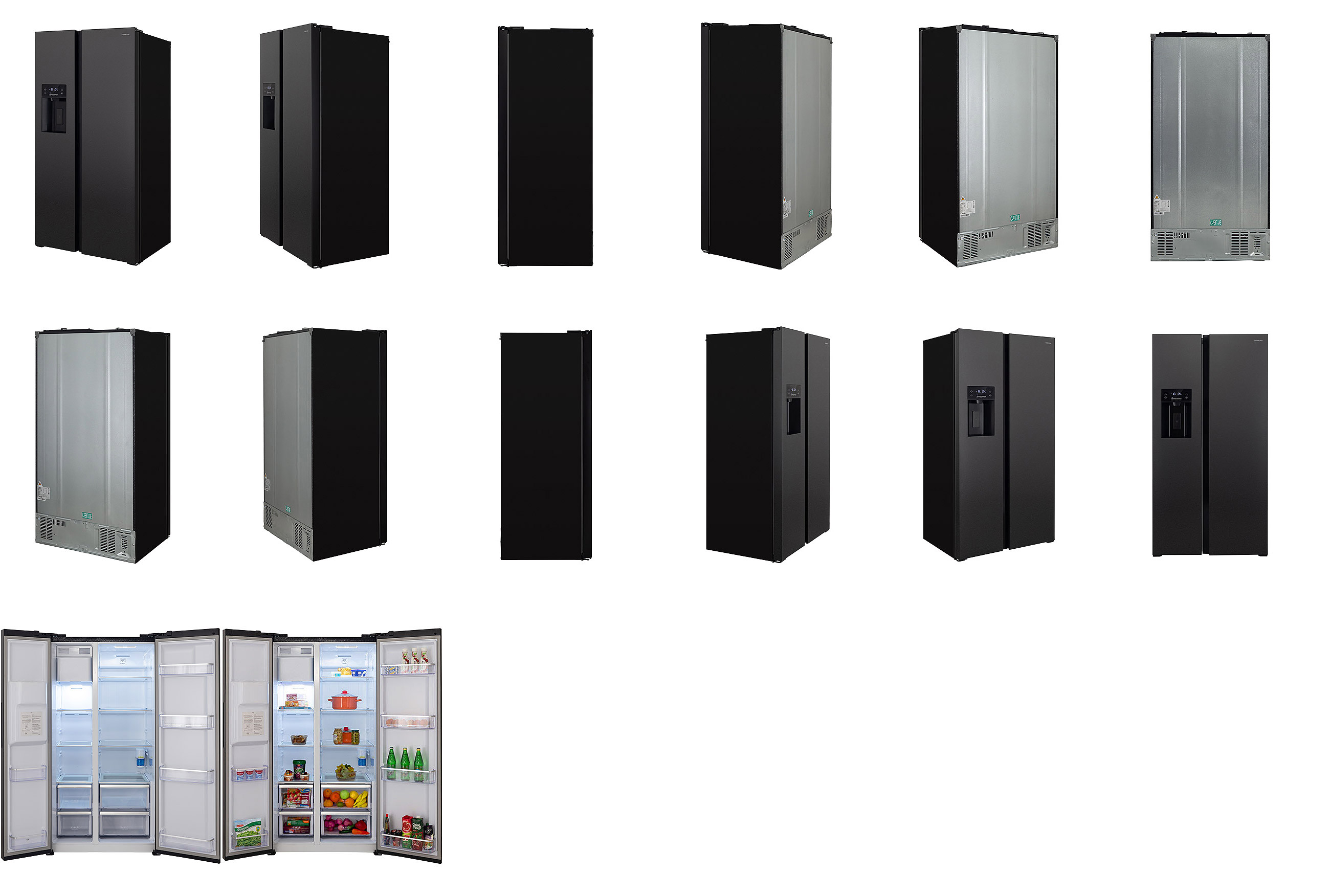 Холодильник HIBERG RFS-650DX NFB Inverter