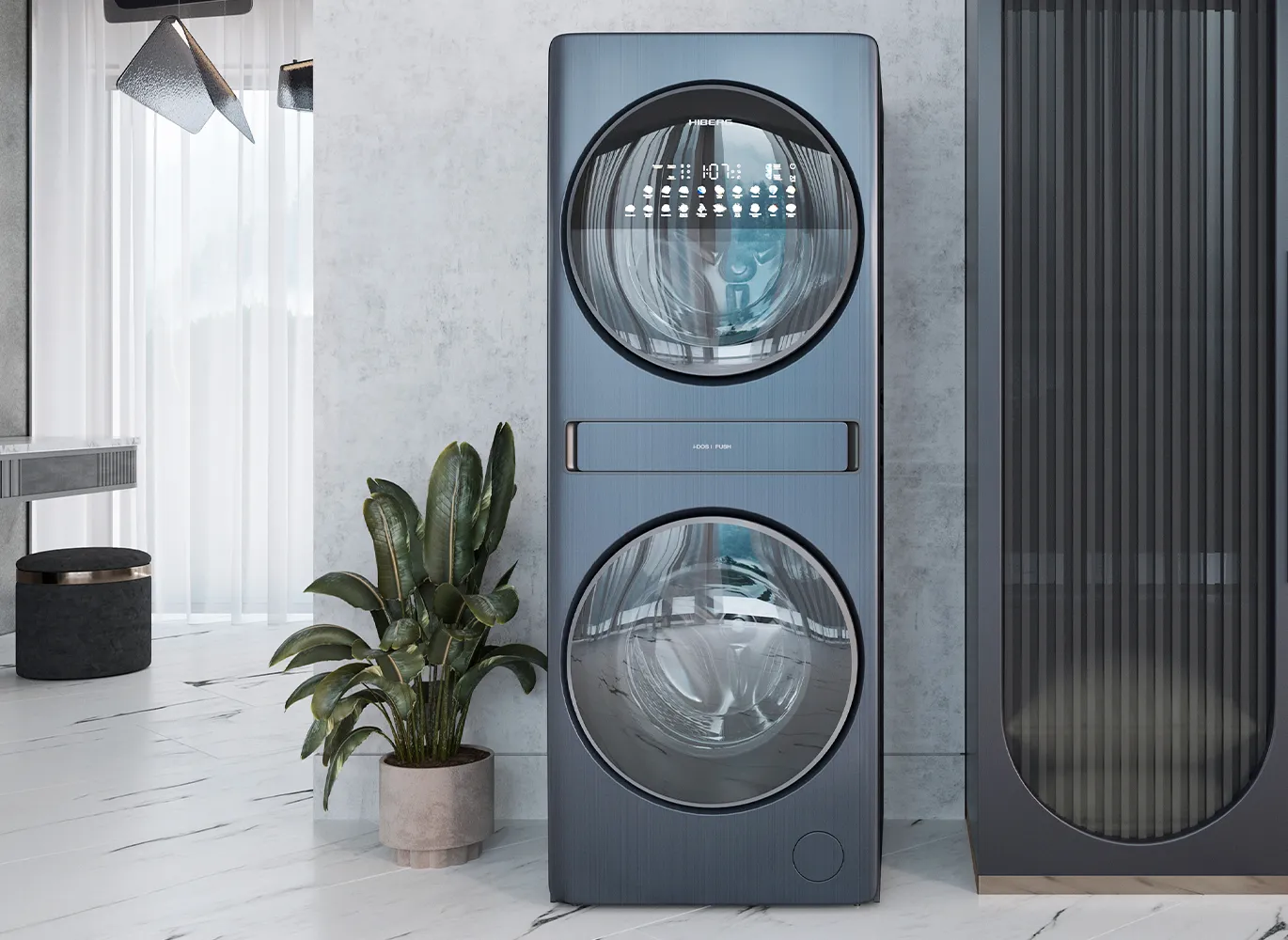 Категория Стиральные машины с сушкой Hiberg