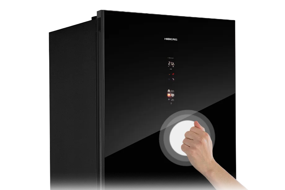 Морозильник HIBERG i-FR 44G B с эмоцией