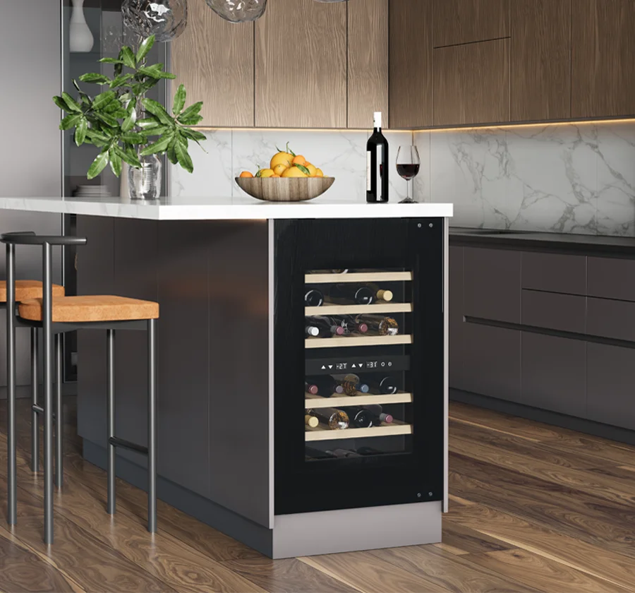 Новинка на сайте Hiberg - Встраиваемый винный шкаф HIBERG ROYAL W 85