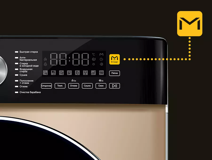 Преимущество - Стирка с паром