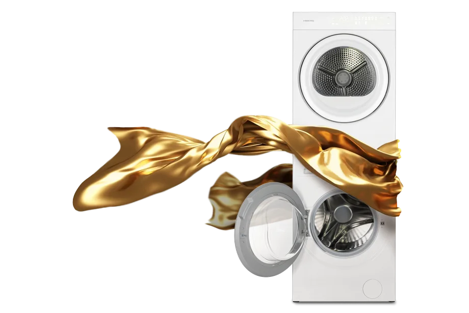 Стирально-сушильная машина HIBERG TURELLE i-10 W с эмоцией