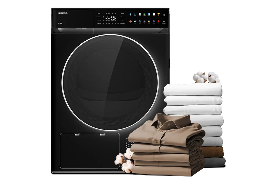 Сушильная машина HIBERG HDQ11 - 10 B с эмоцией