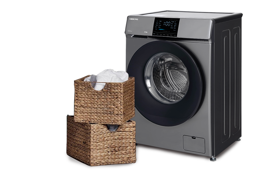 Стиральная машина HIBERG i-DDQ6 - 814 Sd с эмоцией