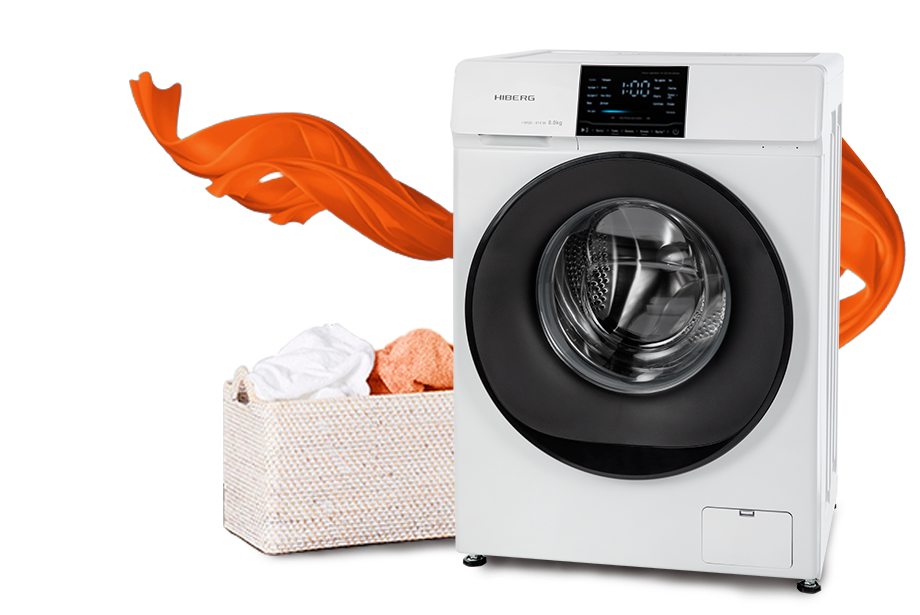Стиральная машина HIBERG i-WQ6 - 814 W с эмоцией