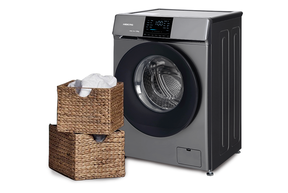 Стиральная машина HIBERG i-WQ6 - 814 S с эмоцией
