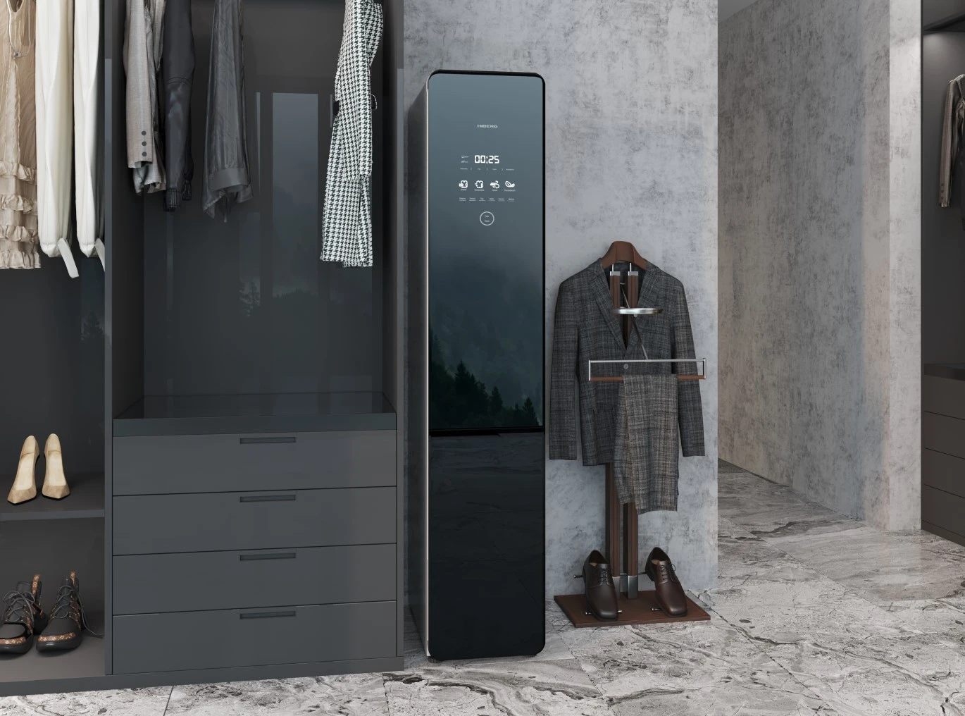 Категория Паровые шкафы и сушильные машины Hiberg