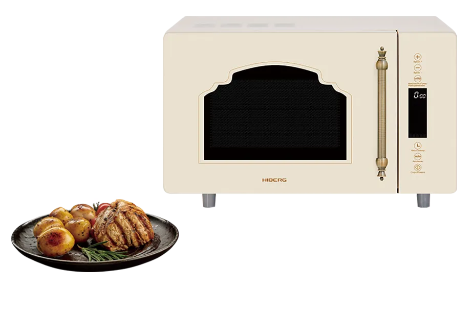 Микроволновая печь HIBERG i-VМ 4588 YR с эмоцией