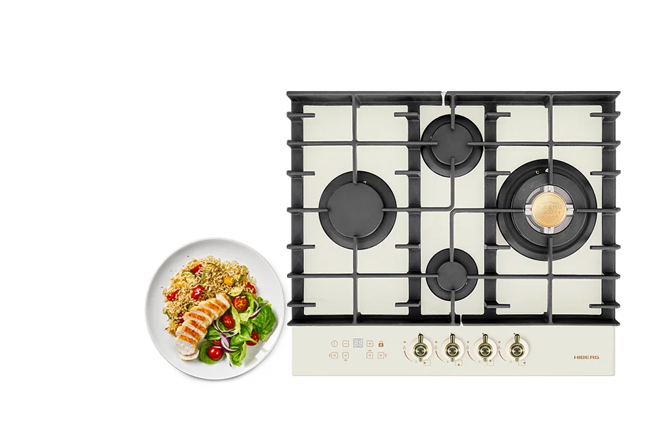 Варочная поверхность HIBERG VM 6145 RY с эмоцией