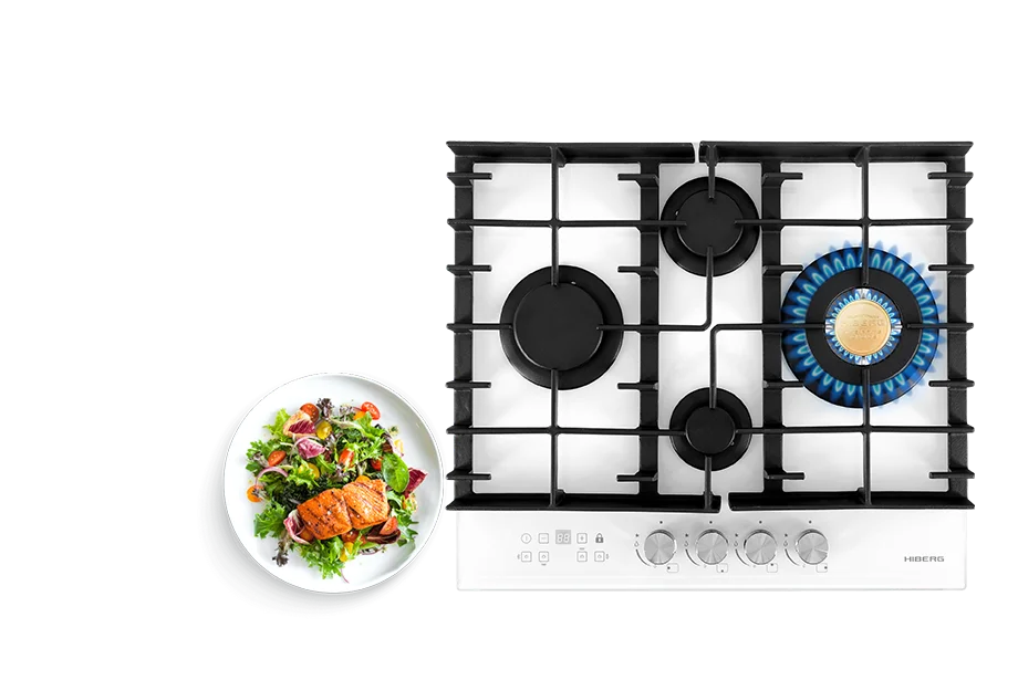 Варочная поверхность HIBERG VM 6145 W с эмоцией