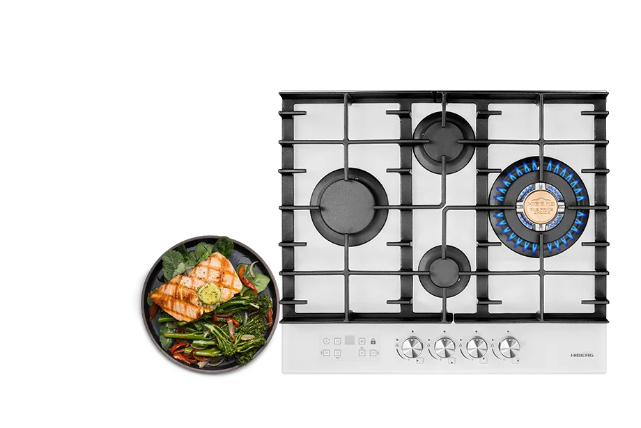 Варочная поверхность HIBERG VM 6245 W с эмоцией