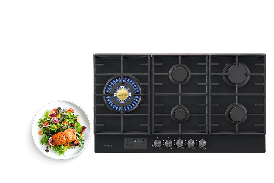 Варочная поверхность HIBERG VM 9255 B с эмоцией