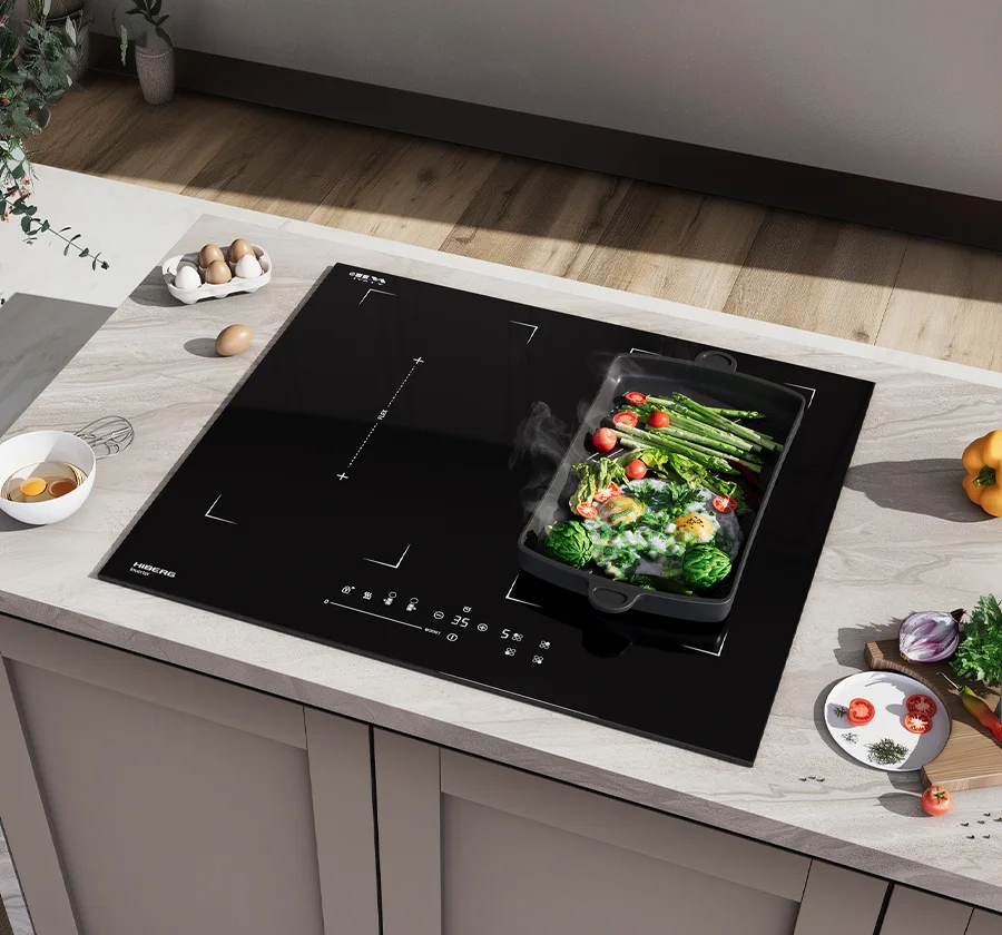 Новинка на сайте Hiberg - Варочная поверхность HIBERG i-MS 6249 B