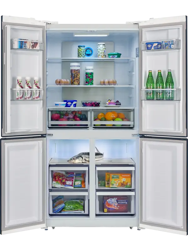 Холодильник HIBERG RFQ-500DX NFGW Inverter