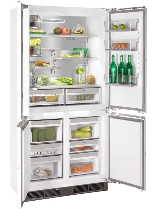 Встраиваемый холодильник HIBERG S-RFQ 800 W inverter