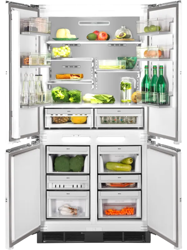 Встраиваемый холодильник HIBERG S-RFQ 800 W inverter