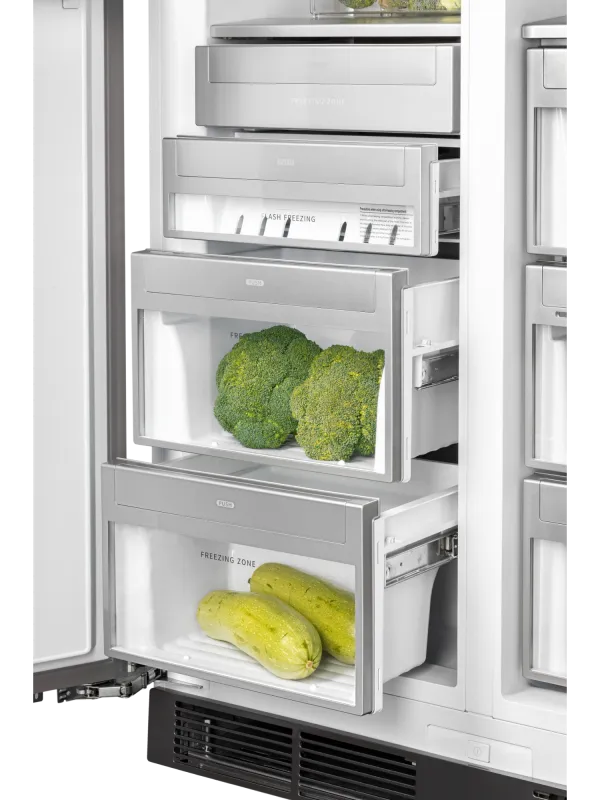 Встраиваемый холодильник HIBERG S-RFS 800 W inverter