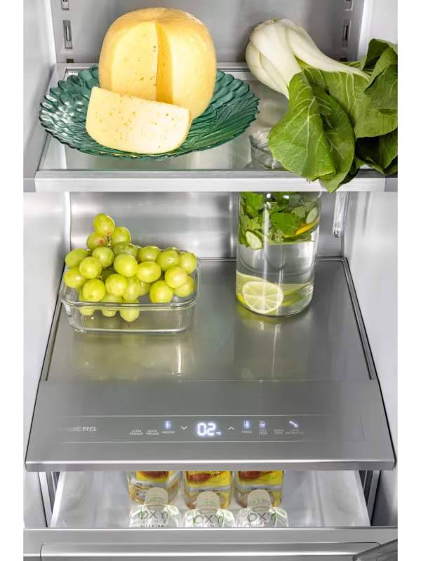 Встраиваемый холодильник HIBERG S-RFS 800 W inverter