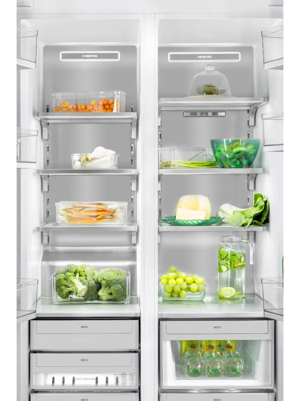 Встраиваемый холодильник HIBERG S-RFS 800 W inverter