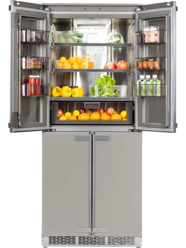 Встраиваемый холодильник HIBERG i-RFQB 550 NFG
