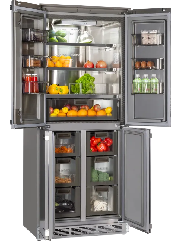 Встраиваемый холодильник HIBERG i-RFQB 550 NFG