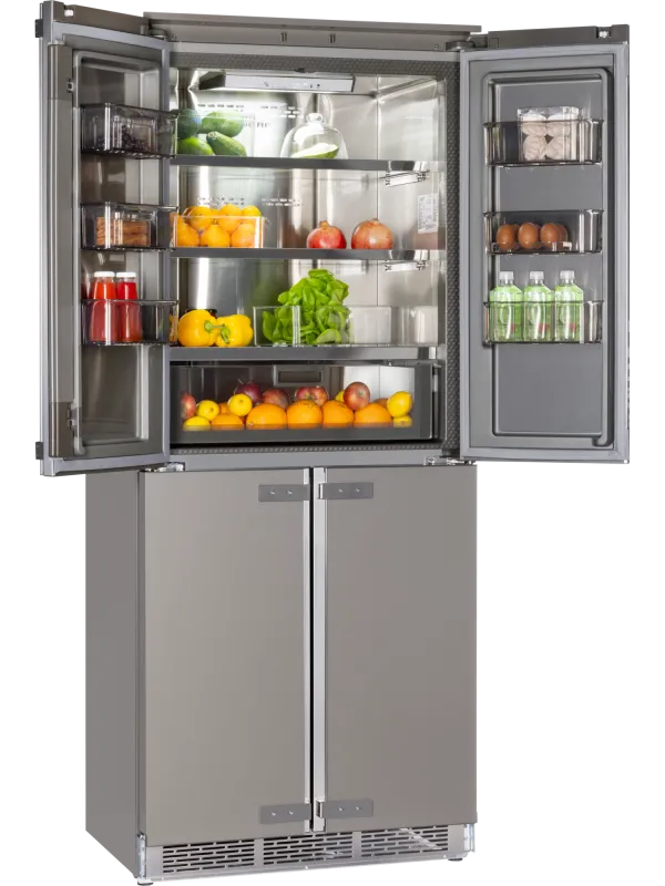 Встраиваемый холодильник HIBERG i-RFQB 550 NFG