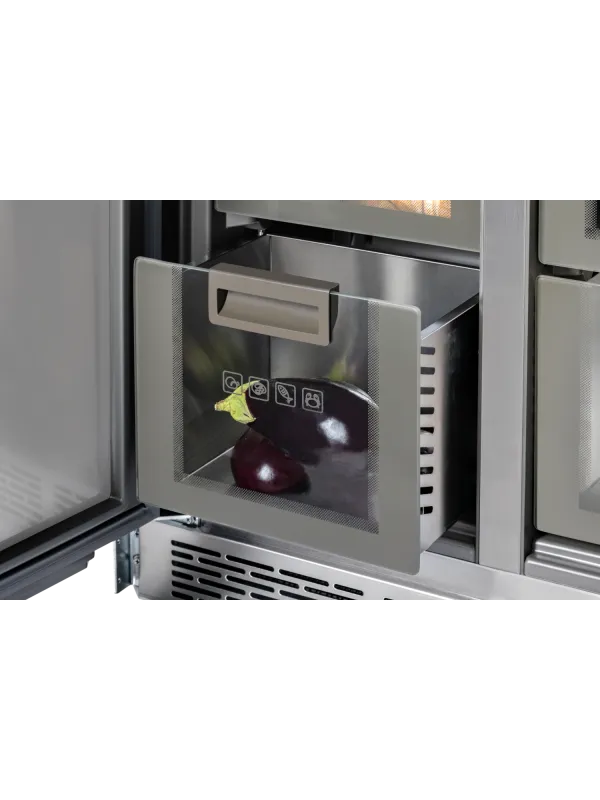 Встраиваемый холодильник HIBERG i-RFQB 550 NFG