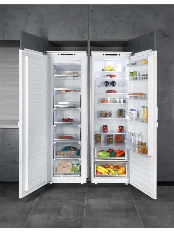 Комбинация Холодильник HIBERG RFB 30 W + Морозильник HIBERG FRB 30 NFW