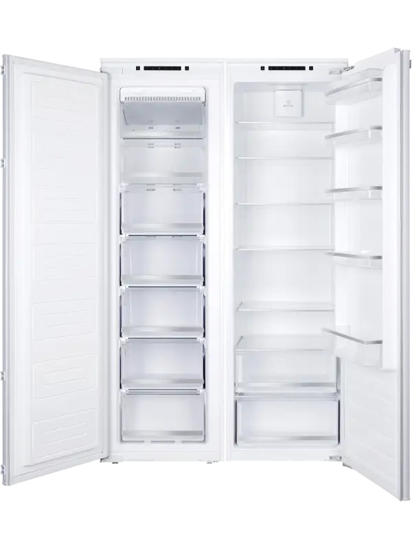 Комбинация Холодильник HIBERG RFB 30 W + Морозильник HIBERG FRB 30 NFW