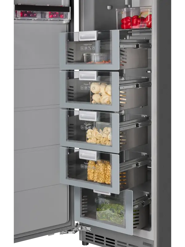 Комбинация Холодильник HIBERG i-RFB 35 NF + Морозильник HIBERG i-FRB 35 NF