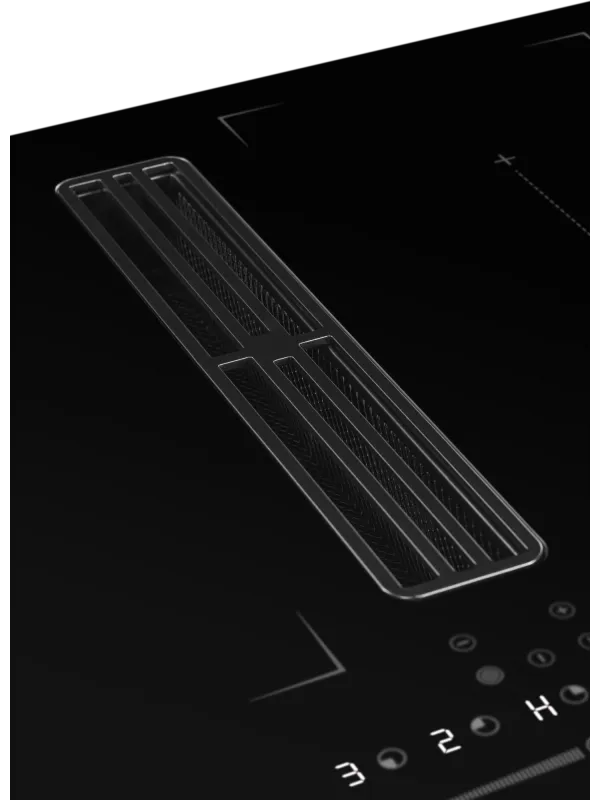 Индукционная варочная поверхность с вытяжкой HIBERG i6-VM8 B