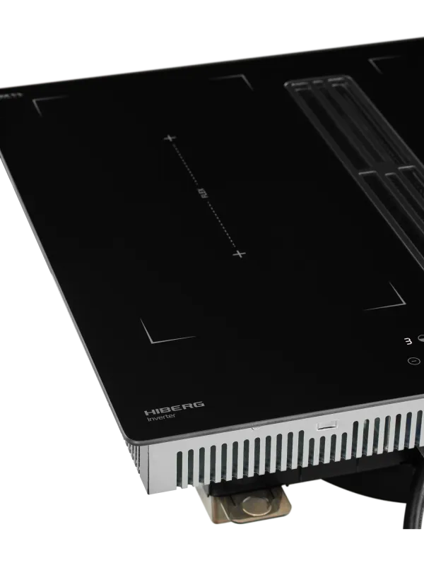 Индукционная варочная поверхность с вытяжкой HIBERG i6-VM8 B
