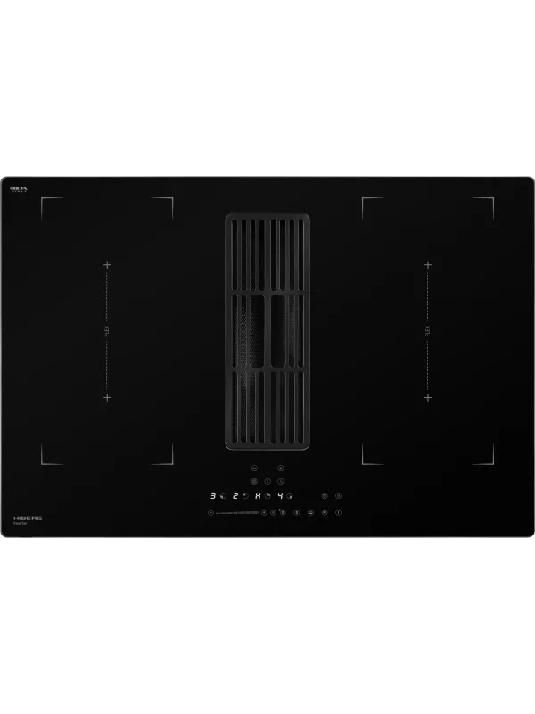 Товар из этой же коллекции - Индукционная варочная поверхность HIBERG с вытяжкой i8-VM8 B