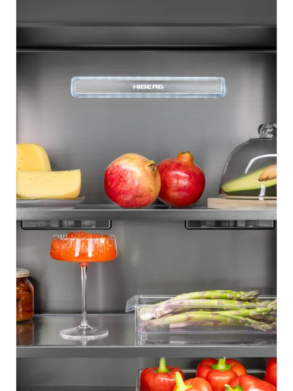 Встраиваемый холодильник HIBERG S-RFC 600 B inverter
