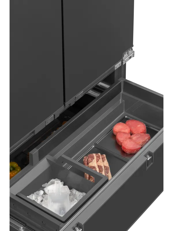 Встраиваемый холодильник HIBERG S-RFQ 800 FB inverter (French door)