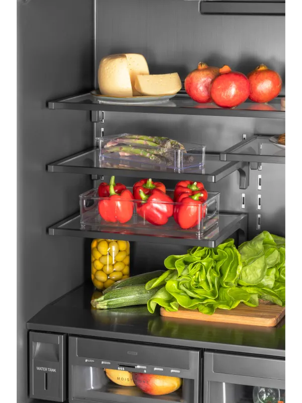 Встраиваемый холодильник HIBERG S-RFQ 800 FB inverter (French door)