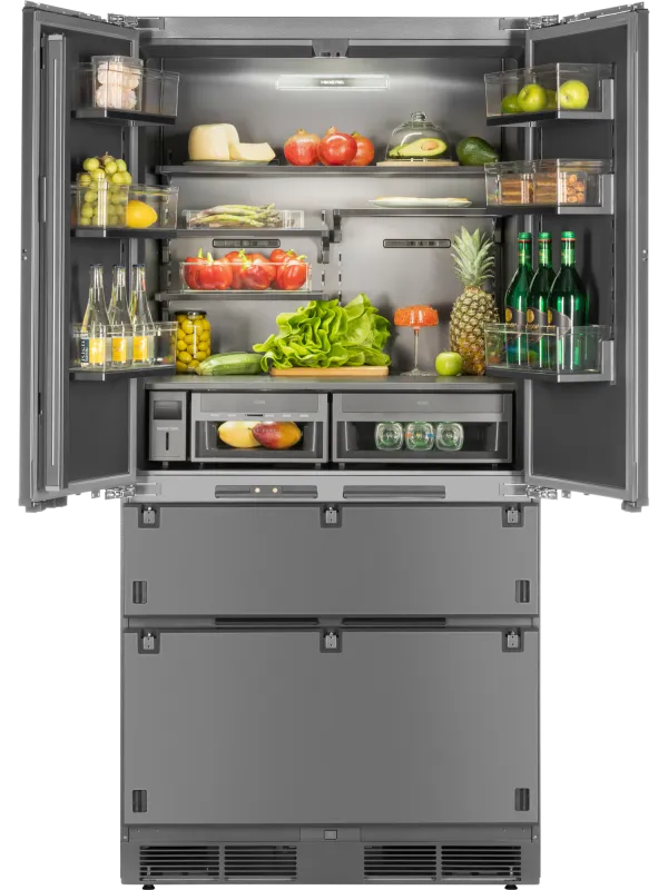 Встраиваемый холодильник HIBERG S-RFQ 800 FB inverter (French door)