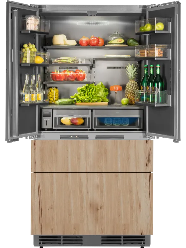 Встраиваемый холодильник HIBERG S-RFQ 800 FB inverter (French door)