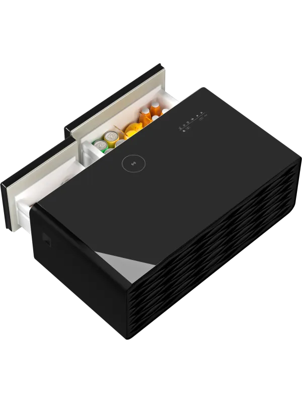 Умный журнальный столик с холодильником HIBERG X2 FB