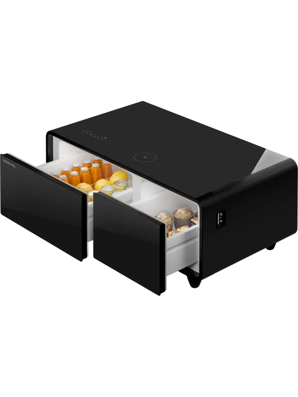 Умный журнальный столик с холодильником HIBERG X2 FB