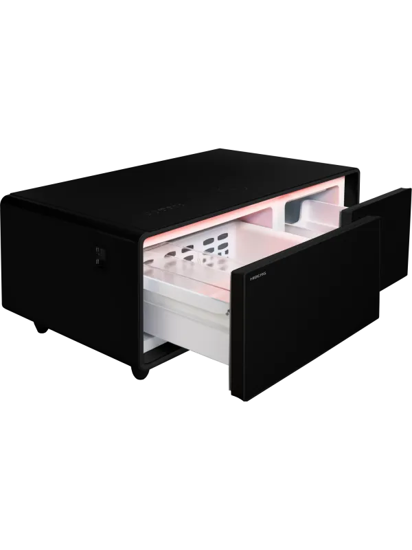 Умный журнальный столик с холодильником HIBERG X2 FB