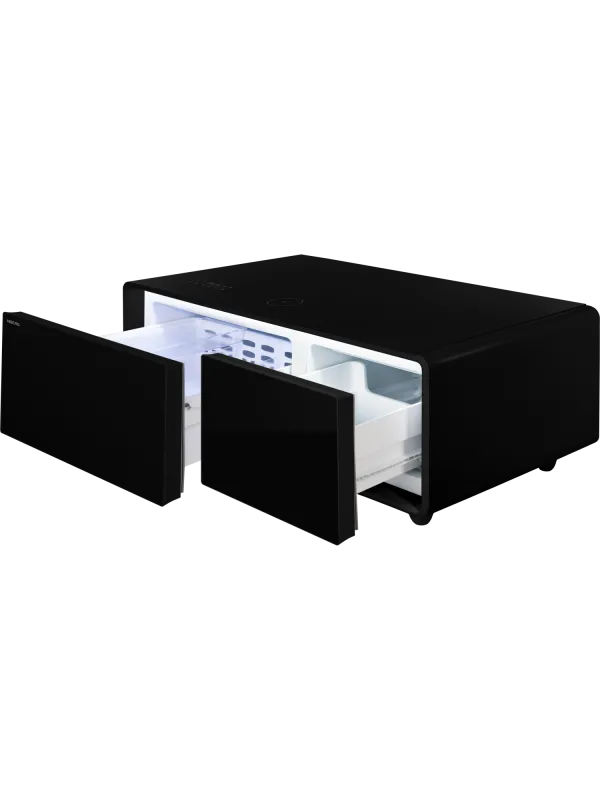 Умный журнальный столик с холодильником HIBERG X2 FB