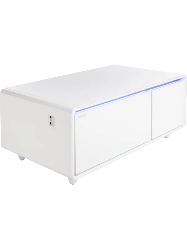 Умный журнальный столик с холодильником HIBERG X2 FW