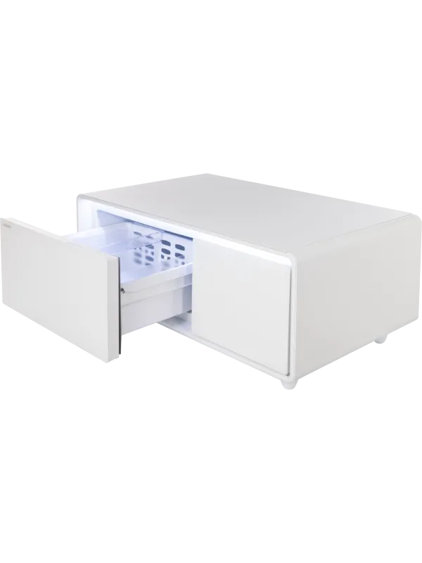 Умный журнальный столик с холодильником HIBERG X2 FW